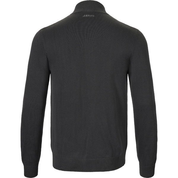 2025 Musto Mens Original 1/4 Zip Neck Knit Sweater 85082 - Carbon Marl